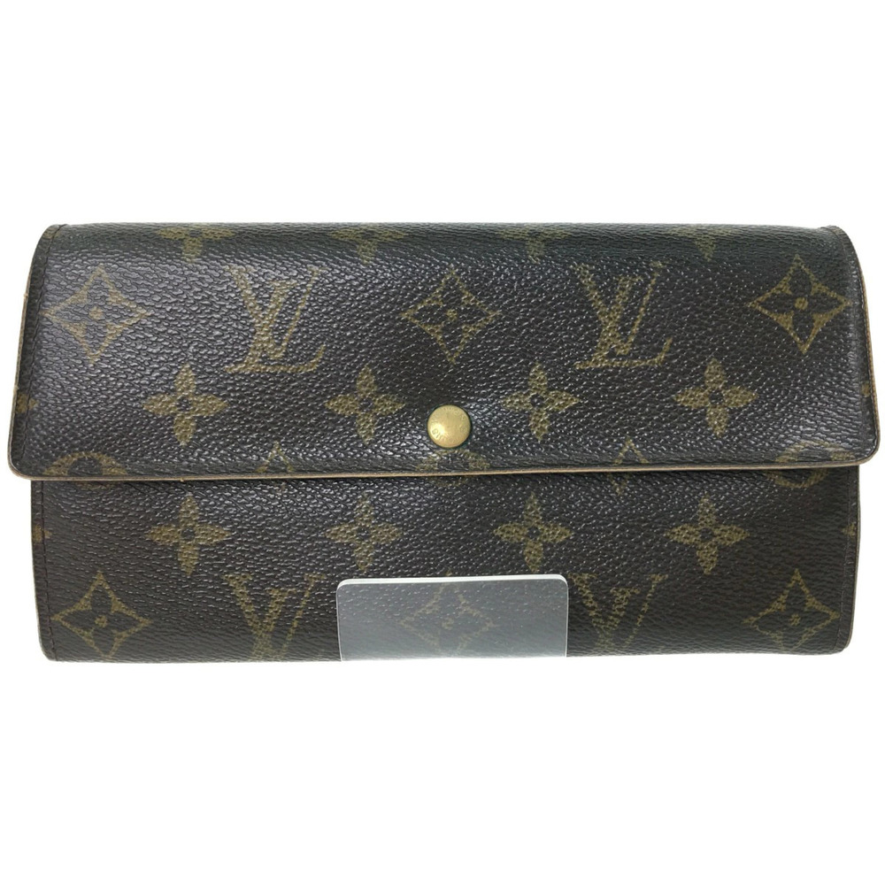 LOUIS VUITTON Long Wallet Monogram Portefeuille Sarah